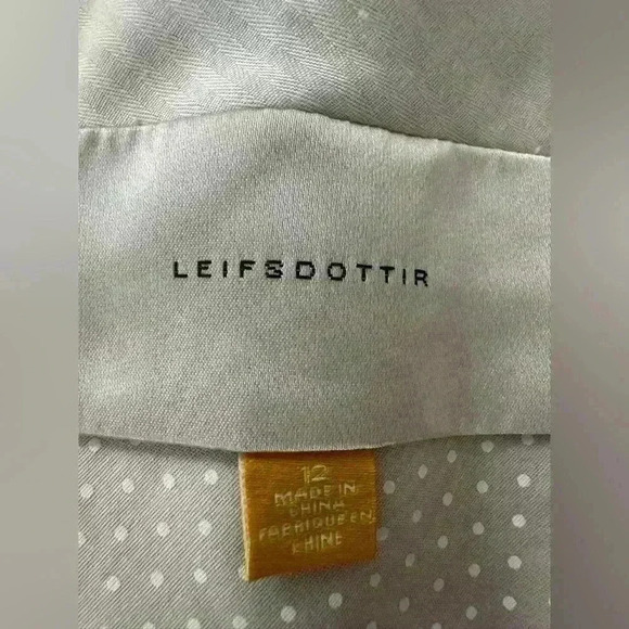 Leifsdottir Women's Mint Green Straight Leg Pants (219) - Picture 16 of 16